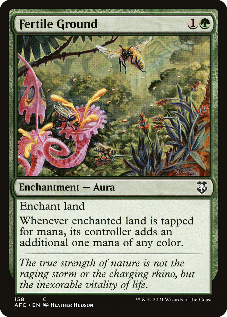 Fertile Ground (AFC-158) - Adventures in the Forgotten Realms Commander