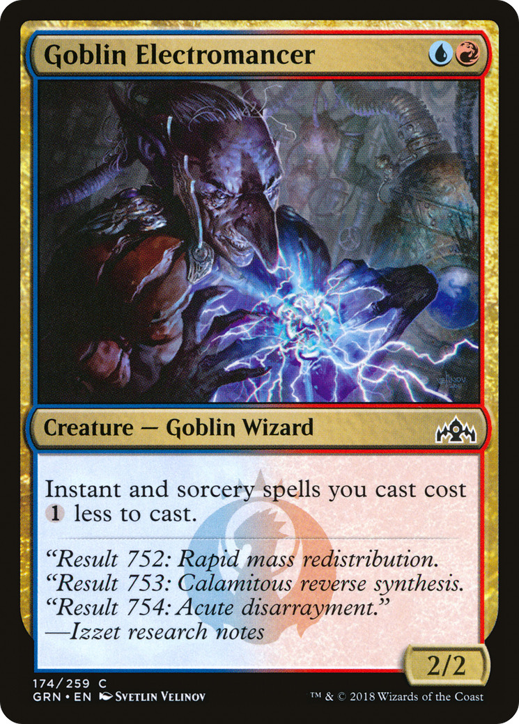 Goblin Electromancer (GRN-174)  - Guilds of Ravnica