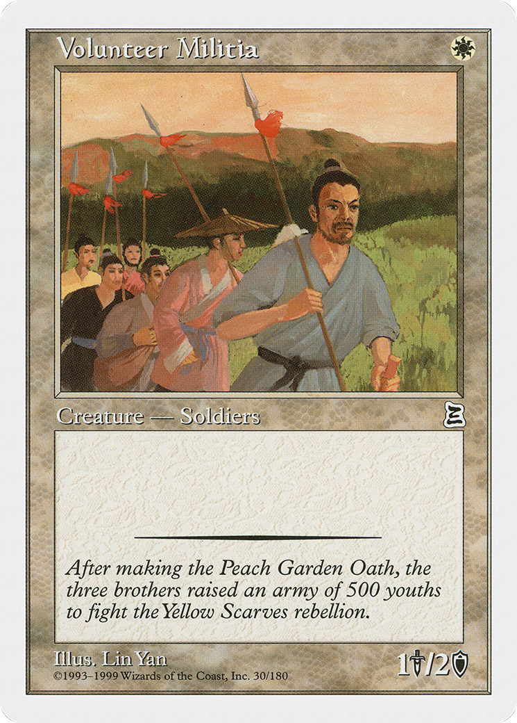 Volunteer Militia (PTK-030)  - Portal Three Kingdoms