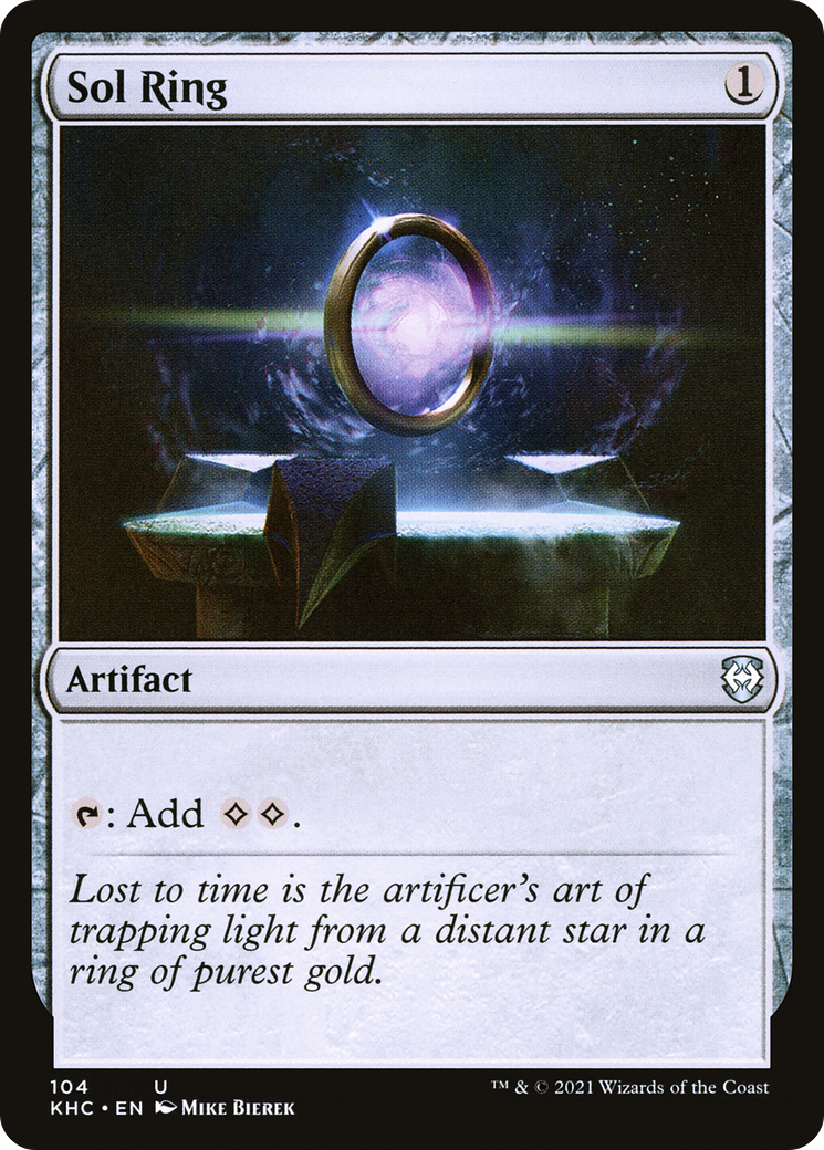 Sol Ring (KHC-104)  - Kaldheim Commander