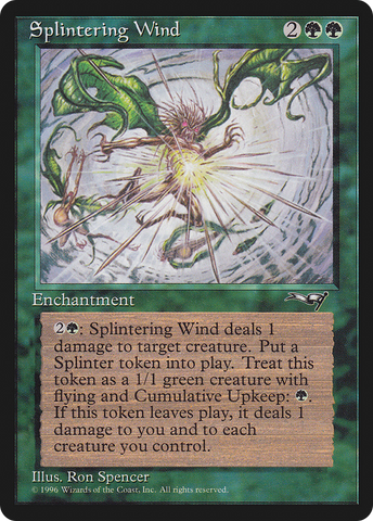 Splintering Wind (ALL-083) - Alliances