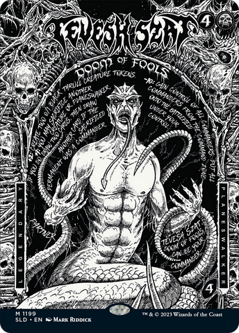 Tevesh Szat, Doom of Fools (SLD-1199)  Foil - Secret Lair Drop: (Full Art) (Borderless)