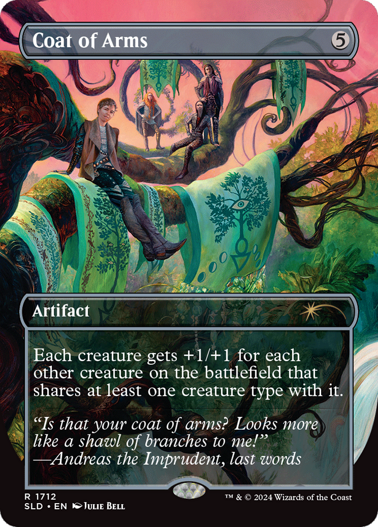 Coat of Arms (SLD-1712) - Secret Lair Drop (Borderless) Foil