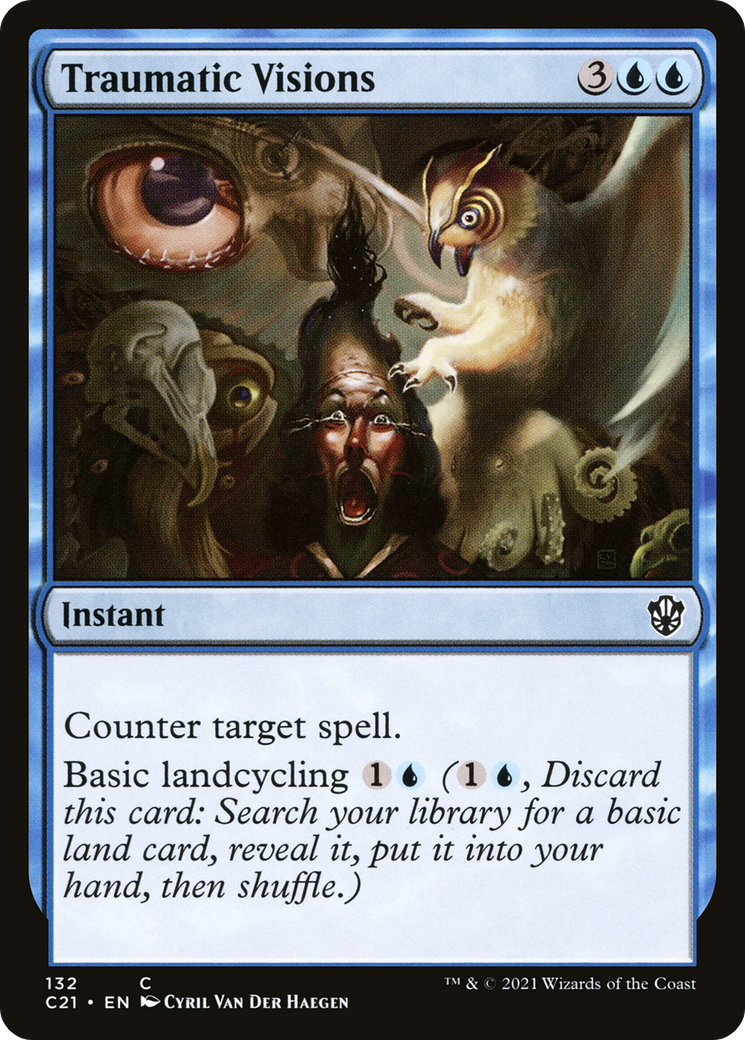 Traumatic Visions (C21-132)  - Commander 2021