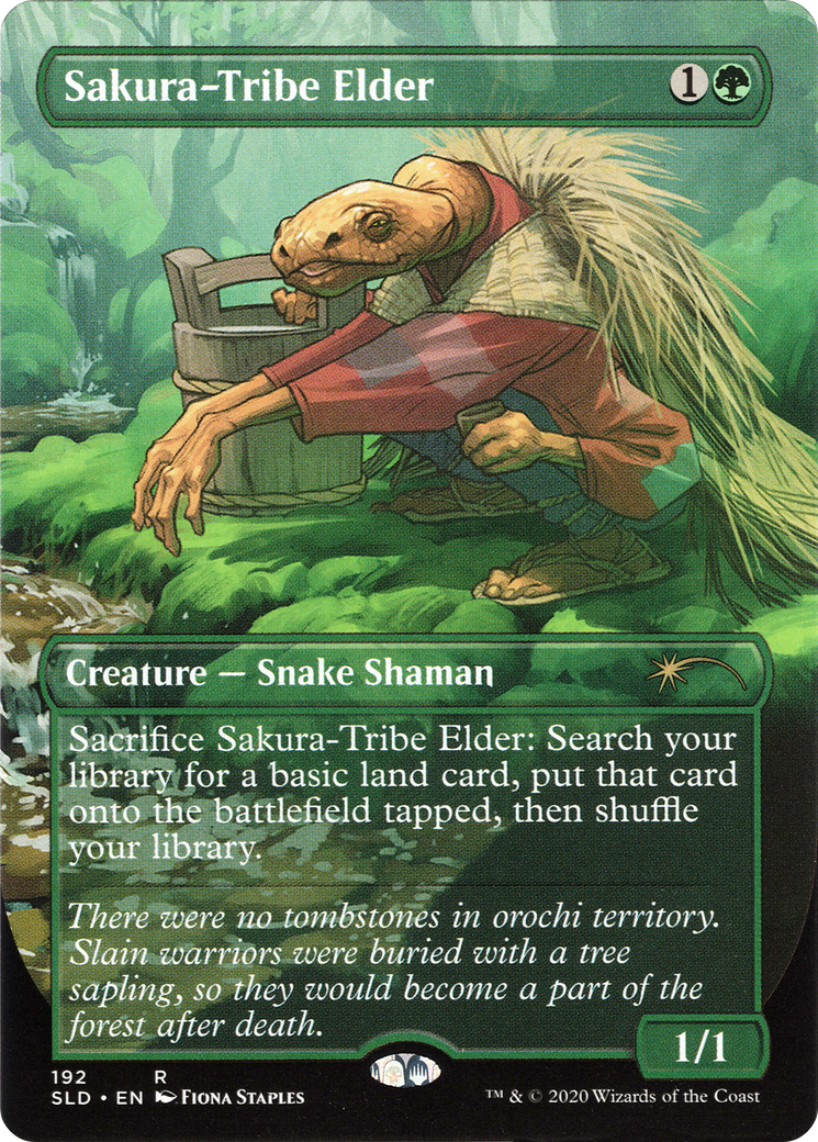 Sakura-Tribe Elder (SLD-192)  - Secret Lair Drop (Borderless)