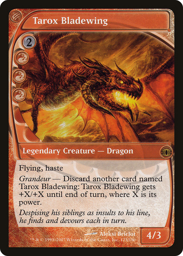 Tarox Bladewing (FUT-123)  Foil - Future Sight