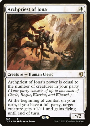 Archpriest of Iona (CLB-686)  - Commander Legends: Battle for Baldur's Gate