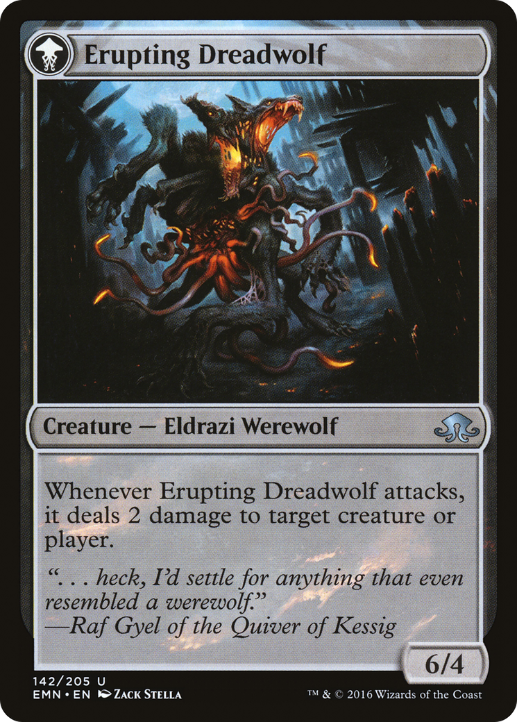 Smoldering Werewolf (EMN-142)  - Eldritch Moon: (mooneldrazidfc)