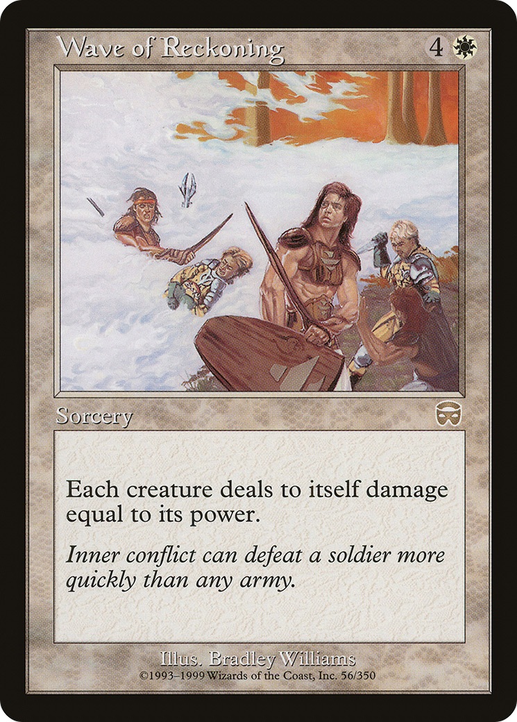 Wave of Reckoning (MMQ-056)  - Mercadian Masques
