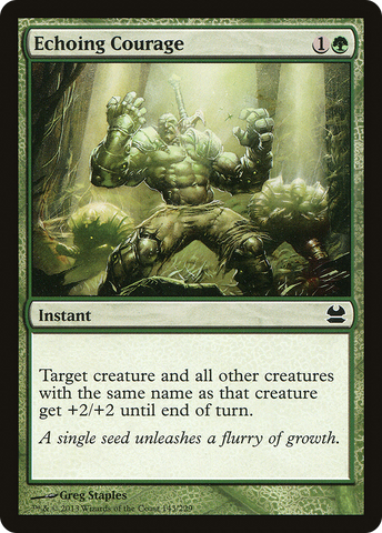 Echoing Courage (MMA-143)  Foil - Modern Masters