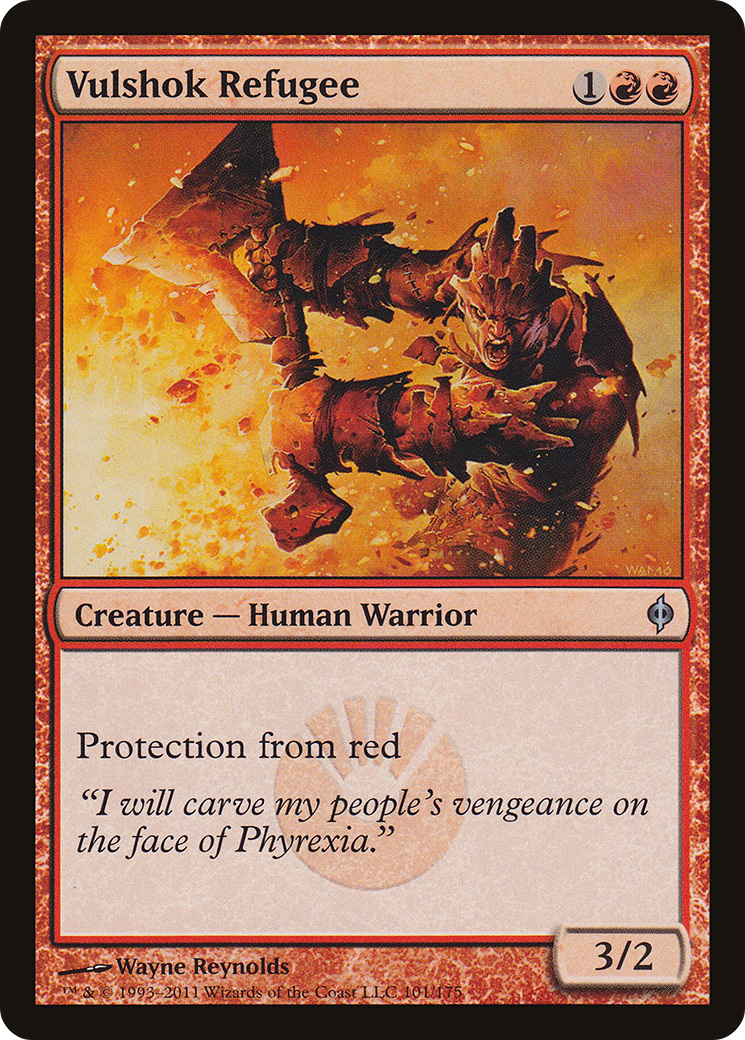 Vulshok Refugee (NPH-101)  - New Phyrexia