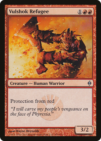 Vulshok Refugee (NPH-101)  - New Phyrexia
