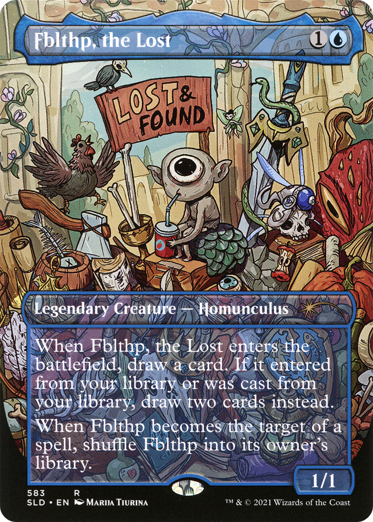 Fblthp, the Lost (SLD-583)  - Secret Lair Drop (Borderless)
