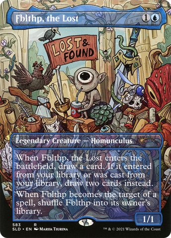 Fblthp, the Lost (SLD-583)  - Secret Lair Drop (Borderless)