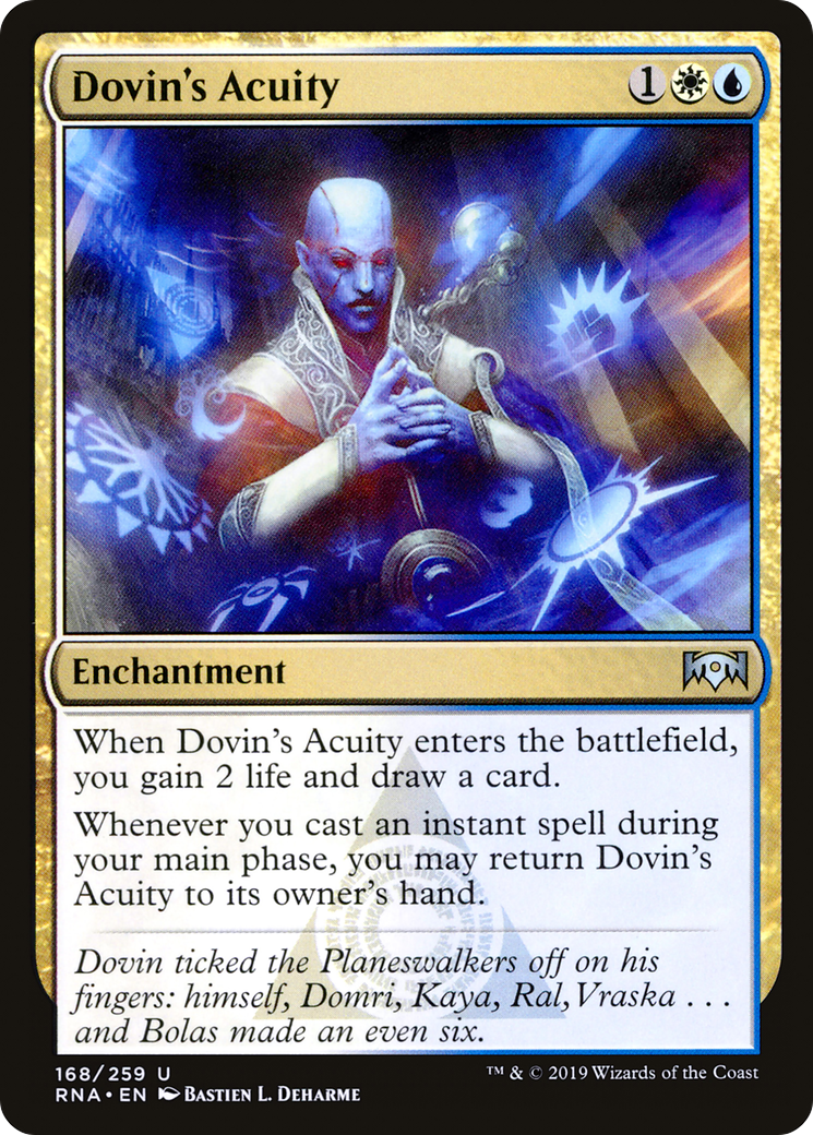 Dovin's Acuity (RNA-168)  Foil - Ravnica Allegiance