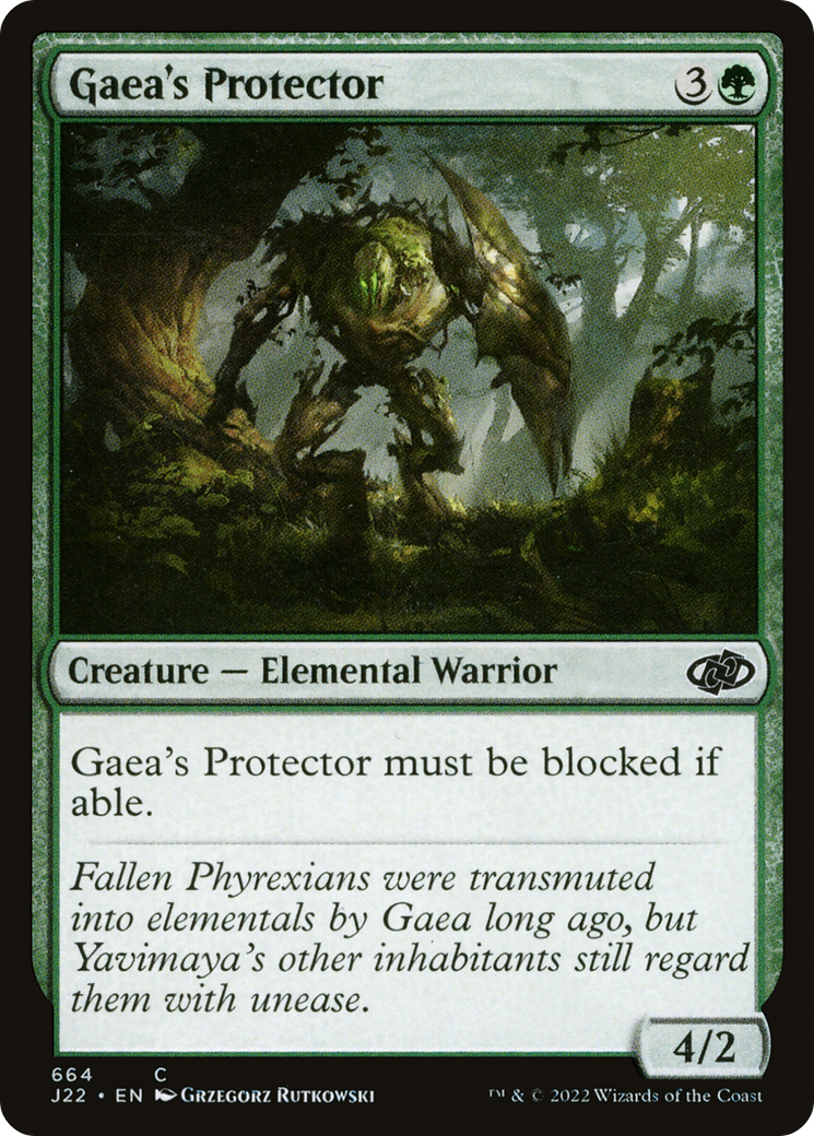 Gaea's Protector (J22-664)  - Jumpstart 2022