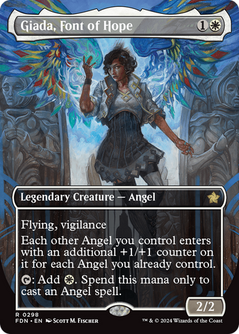 Giada, Font of Hope (Borderless) (FDN-298)  - Foundations