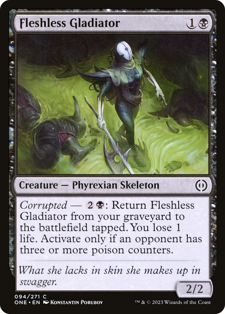 Fleshless Gladiator (ONE-094)  Foil - Phyrexia: All Will Be One