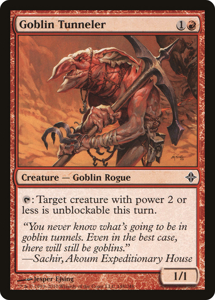 Goblin Tunneler (ROE-148)  Foil - Rise of the Eldrazi