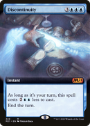 Discontinuity (Extended Art) (M21-349)  Foil - Core Set 2021: (Extended Art)