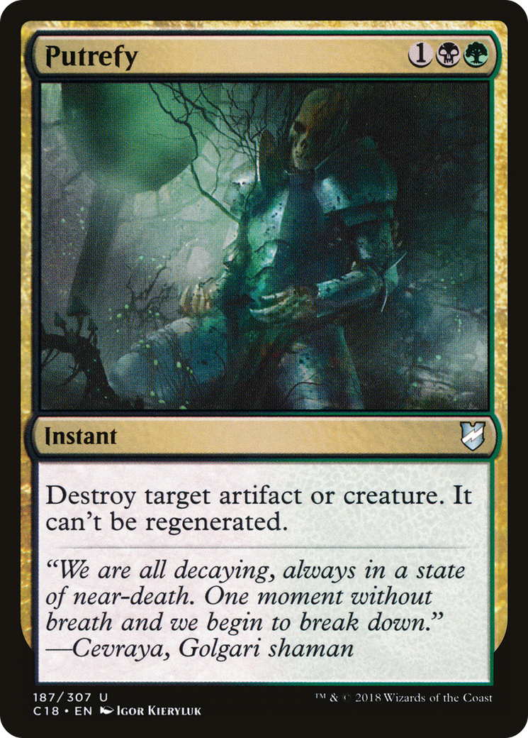Putrefy (C18-187)  - Commander 2018