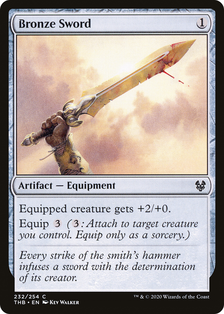 Bronze Sword (THB-232)  - Theros Beyond Death