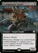 Exsanguinator Cavalry (Extended Art) (MOC-113)  Foil - March of the Machine Commander: (Extended Art)