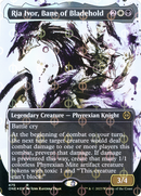 Ria Ivor, Bane of Bladehold (Showcase) (Step-and-Compleat Foil) (ONE-475) - Phyrexia: All Will Be One: (Showcase) (Borderless) Foil