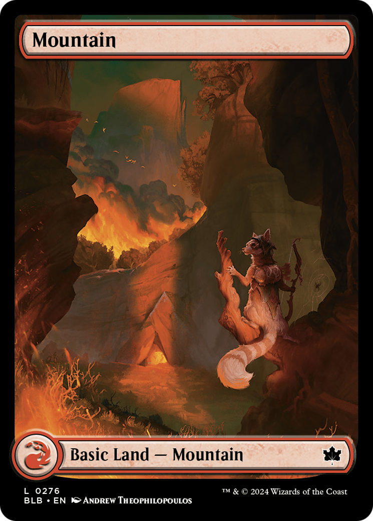 Mountain (0276) (BLB-276)  Foil - Bloomburrow