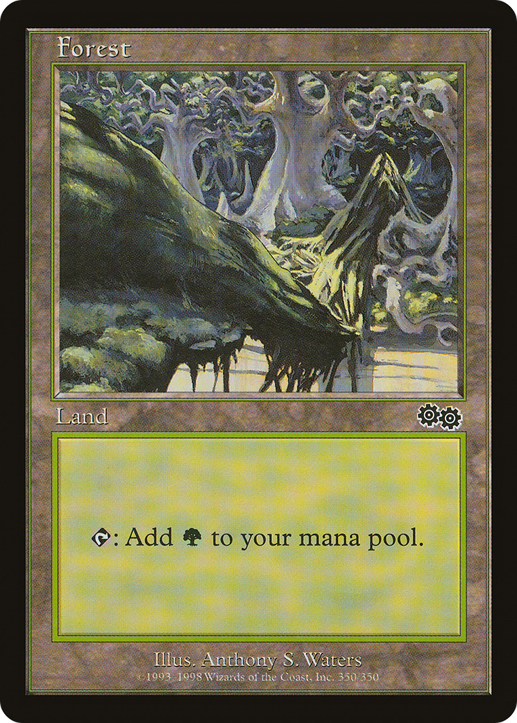 Forest (350) (USG-350)  - Urza's Saga