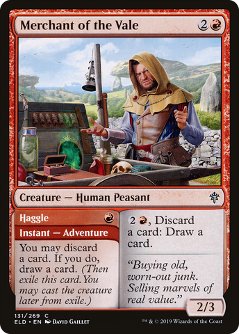 Merchant of the Vale (ELD-131)  - Throne of Eldraine