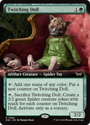 Twitching Doll (Extended Art) (DSK-384)  - Duskmourn: House of Horror: (Extended Art)