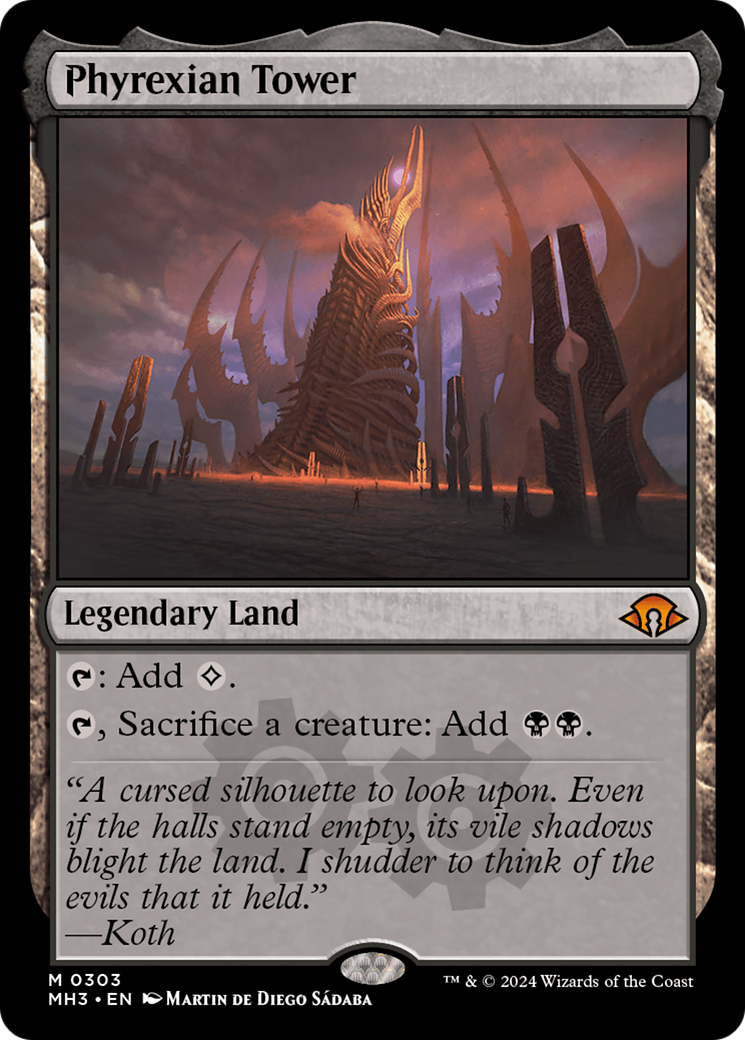 Phyrexian Tower (MH3-303)  Foil - Modern Horizons 3