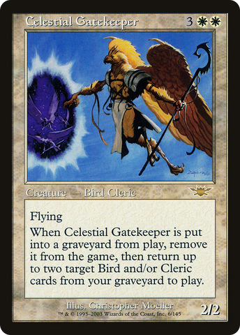 Celestial Gatekeeper (LGN-006)  Foil - Legions
