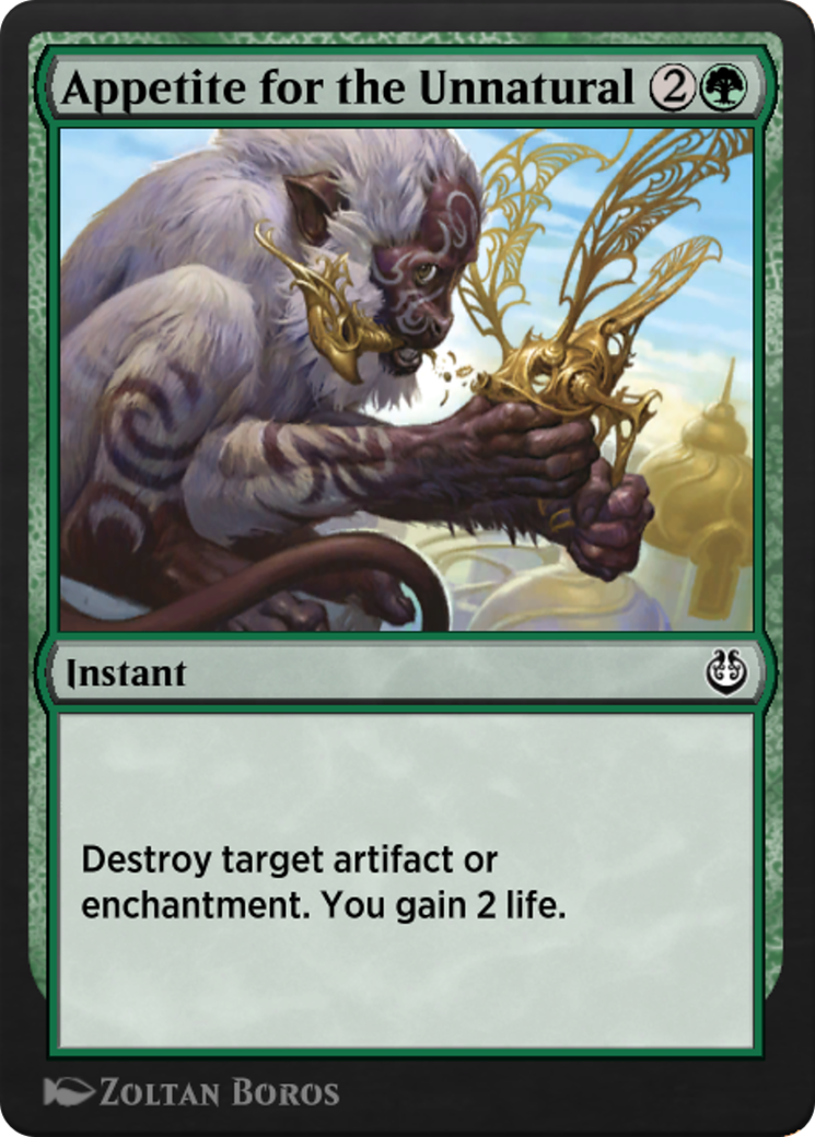 Appetite for the Unnatural (KLR-151)  - Kaladesh Remastered