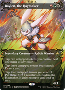 Baylen, the Haymaker (Borderless) (Raised Foil) (BLB-345)  Foil - Bloomburrow: (Showcase)