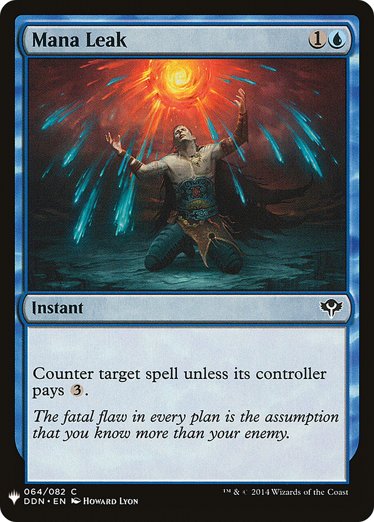 Mana Leak (LIST-DDN-64)  - The List