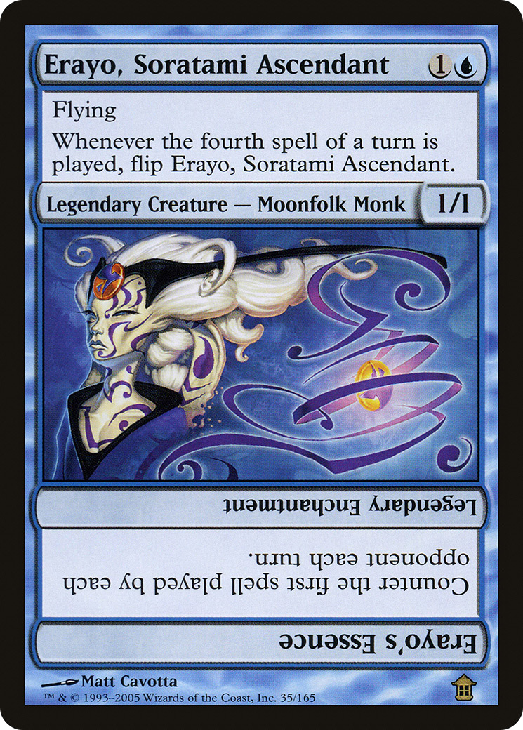 Erayo, Soratami Ascendant (SOK-035)  Foil - Saviors of Kamigawa