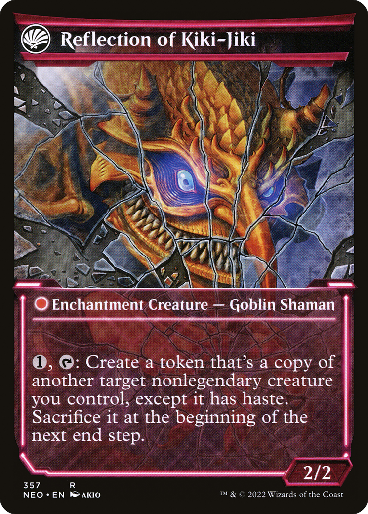 Fable of the Mirror-Breaker (Showcase) (NEO-357) - Kamigawa: Neon Dynasty: (Showcase, fandfc)