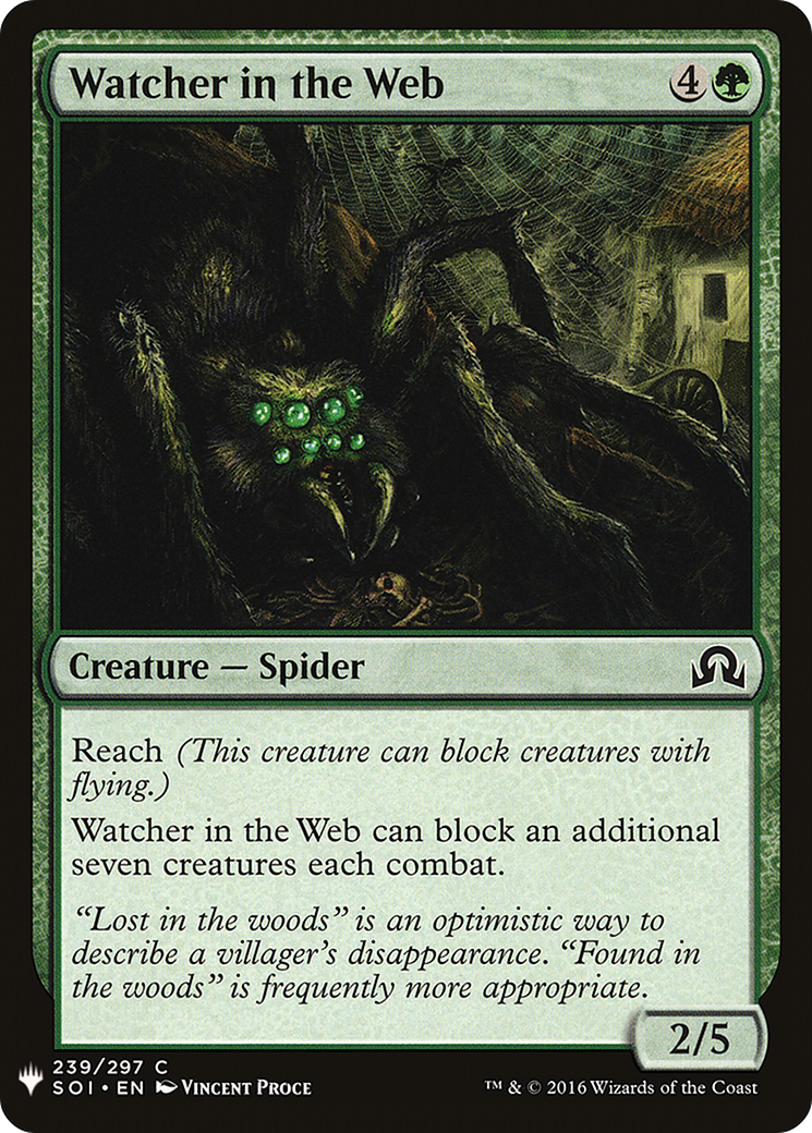 Watcher in the Web (LIST-239)  - The List