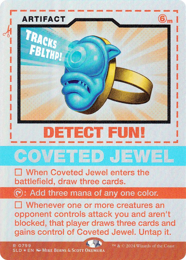 Coveted Jewel (SLD-799)  - Secret Lair Drop (Borderless)