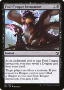Foul-Tongue Invocation (IMA-091)  Foil - Iconic Masters