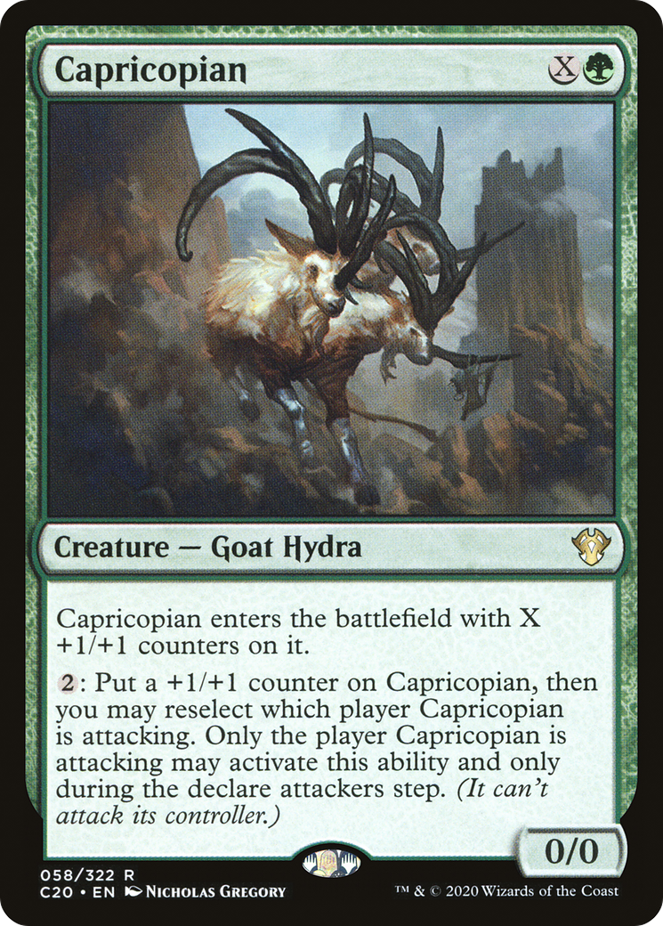 Capricopian (C20-058)  - Commander 2020