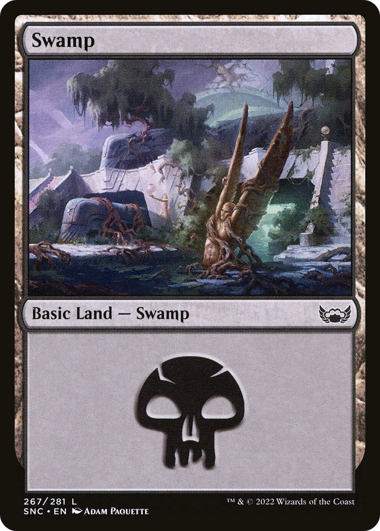 Swamp (267) (SNC-267)  Foil - Streets of New Capenna