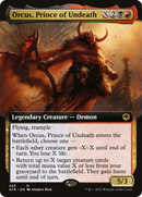 Orcus, Prince of Undeath (Extended Art) (AFR-388)  Foil - Adventures in the Forgotten Realms: (Extended Art)