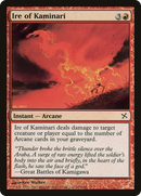 Ire of Kaminari (BOK-109)  Foil - Betrayers of Kamigawa