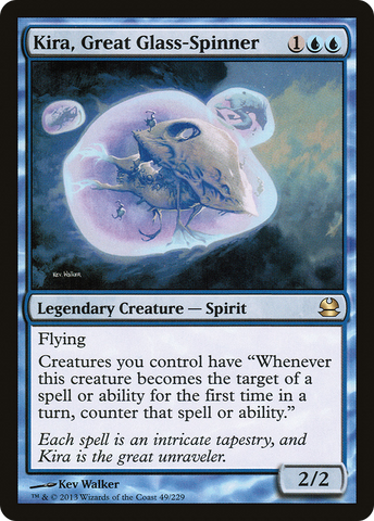 Kira, Great Glass-Spinner (MMA-049)  Foil - Modern Masters
