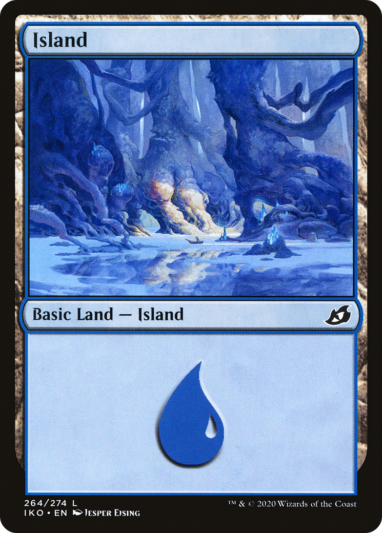 Island (264) (IKO-264)  Foil - Ikoria: Lair of Behemoths