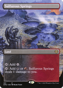 Sulfurous Springs (Borderless) (DMU-381)  Foil - Dominaria United