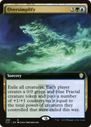 Oversimplify (Extended Art) (C21-399)  - Commander 2021: (Extended Art)